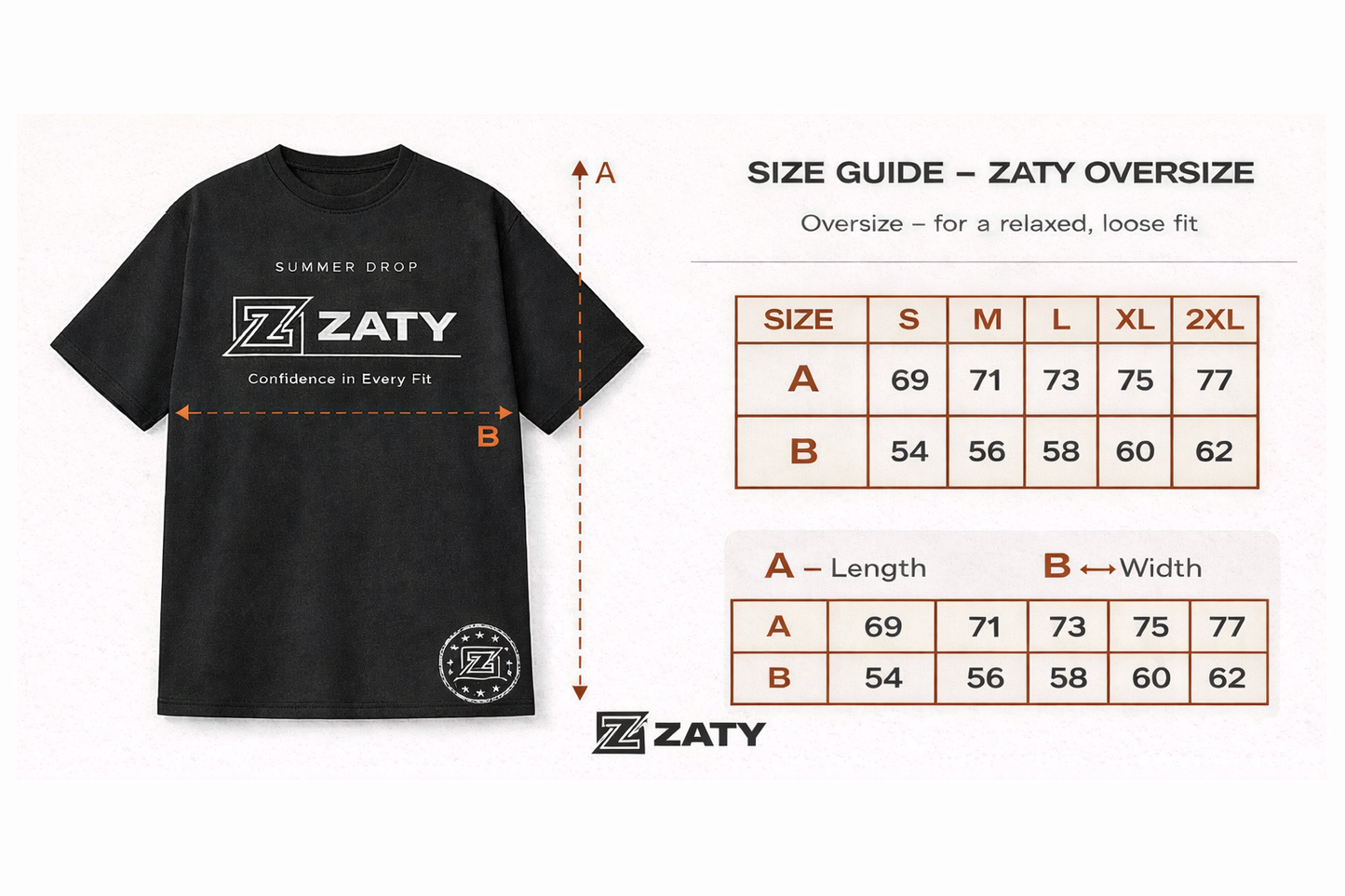 ZATY Oversize Tee